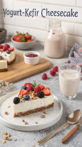 yogurt kefir cheesecake