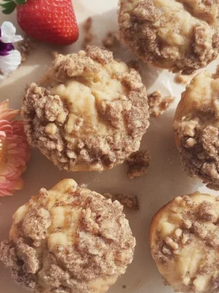 Delicious Chocolate Covered Strawberry Valentine's Kefir topped with cacao nibs.