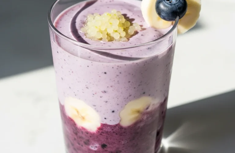 Blueberry Banana Kefir