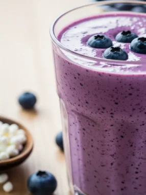 Kefir Blueberry Smoothie