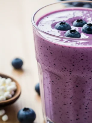 Kefir Blueberry Smoothie