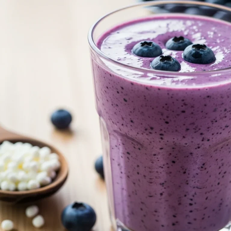 Kefir Blueberry Smoothie