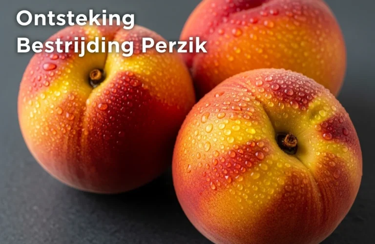 Ontsteking Bestrijding Perzik