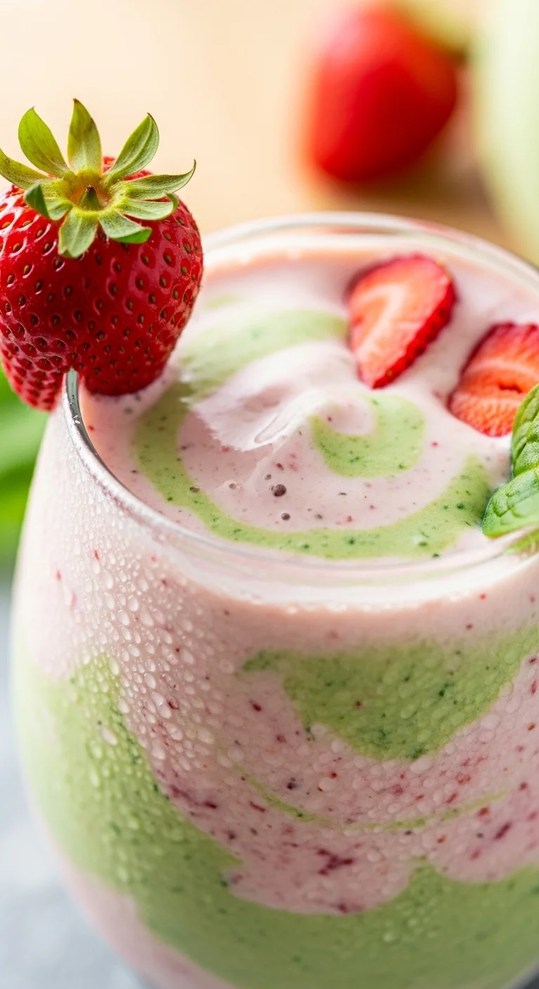 Strawberry Spinach Kefir Smoothie: 7 Delicious Secrets for a Powerful Health Boost - Image 1