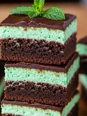 kefir Irish Mint Brownies