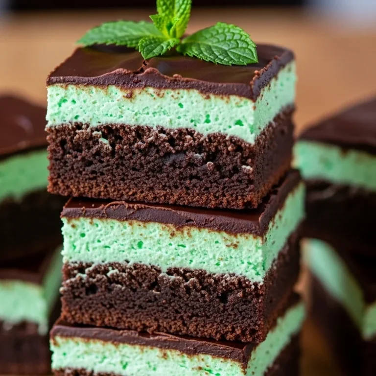 kefir Irish Mint Brownies