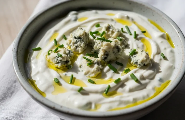 What is the difference between blue cheese dressing using kefir or yogurt