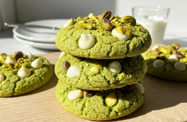 kefir Soft and Chewy Pistachio Pudding Cookies