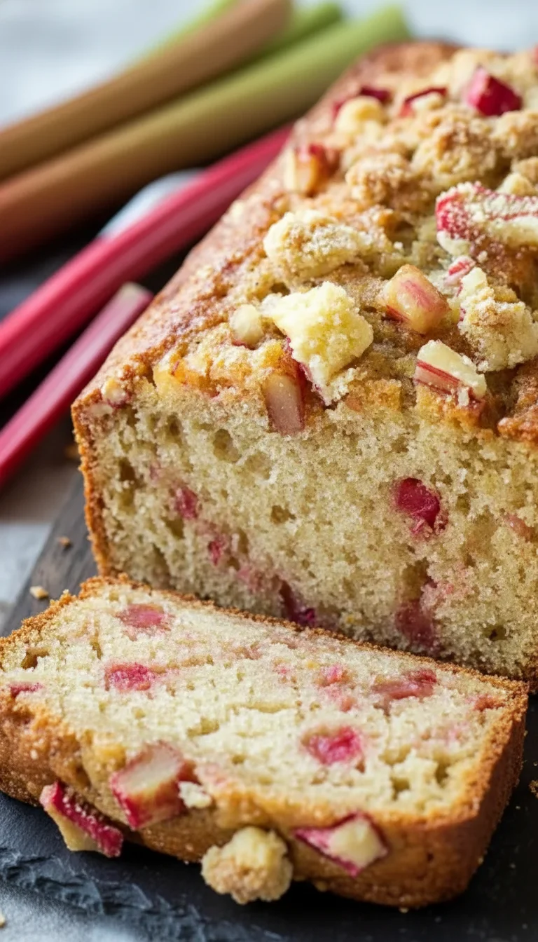 Rhubarb Bread: 7 Delicious Secrets for the Ultimate Homemade Loaf - Image 1