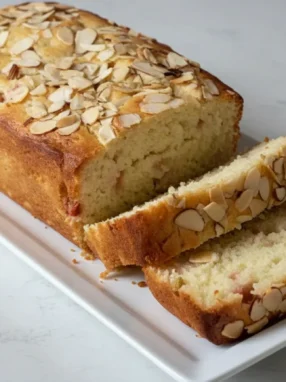 rhubarb bread with almond flour