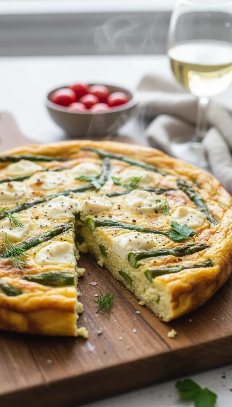Asparagus & Goat Cheese Frittata: 7 Delicious Secrets for a Masterful Brunch - Image 1