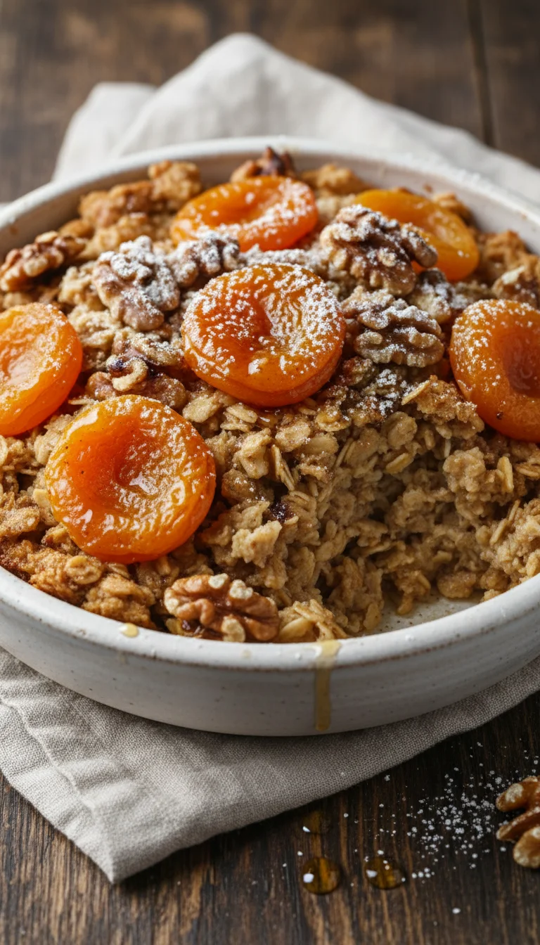 Baked Oatmeal with Apricots & Walnuts: 7 Amazing Secrets for a Delicious Breakfast - Image 1