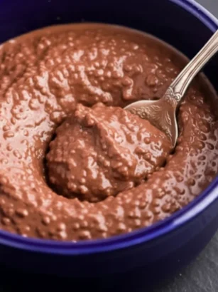 Creamy Kefir Chocolate Pudding