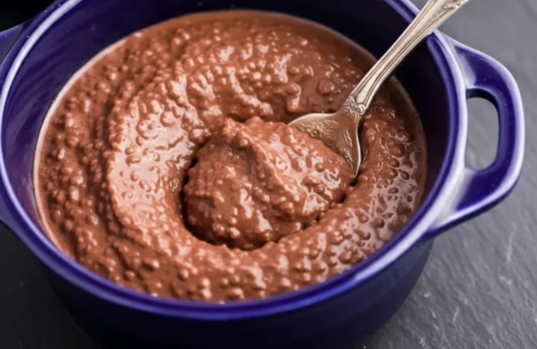 Creamy Kefir Chocolate Pudding