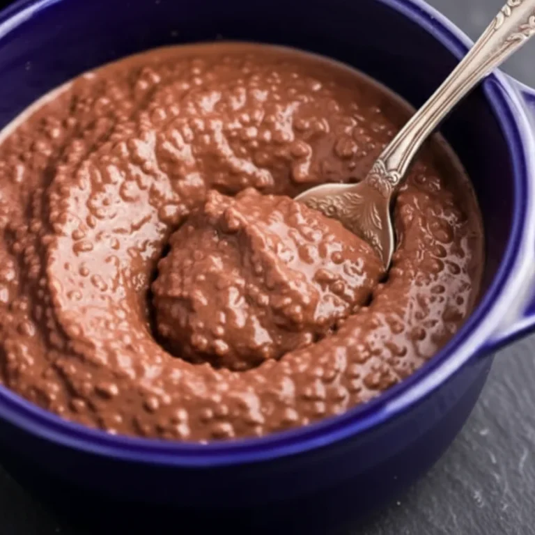 Creamy Kefir Chocolate Pudding