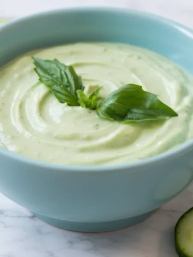Kefir Avocado Basil Dressing