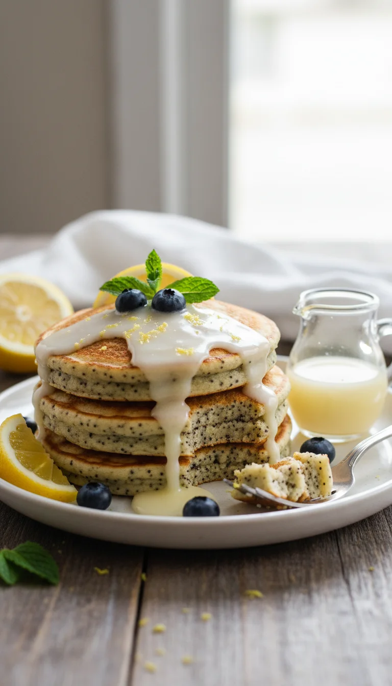 Lemon Poppy Seed Pancakes: 7 Delicious Secrets for an Unforgettable Brunch - Image 1