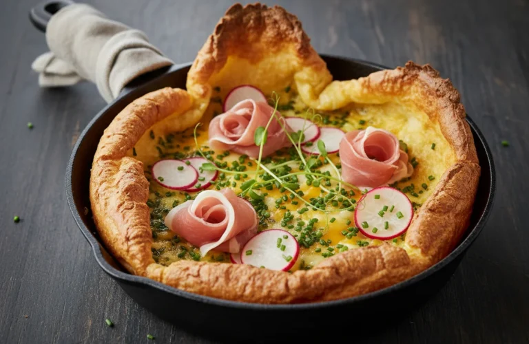 Savory Dutch Baby with Chives