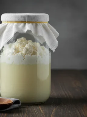 Soft Milk Kefir Cheese