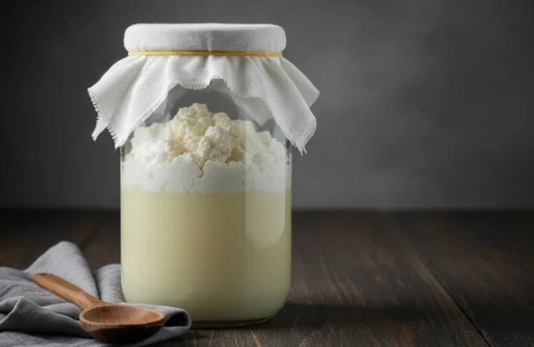 Soft Milk Kefir Cheese