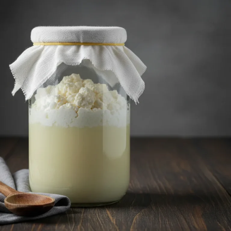 Soft Milk Kefir Cheese