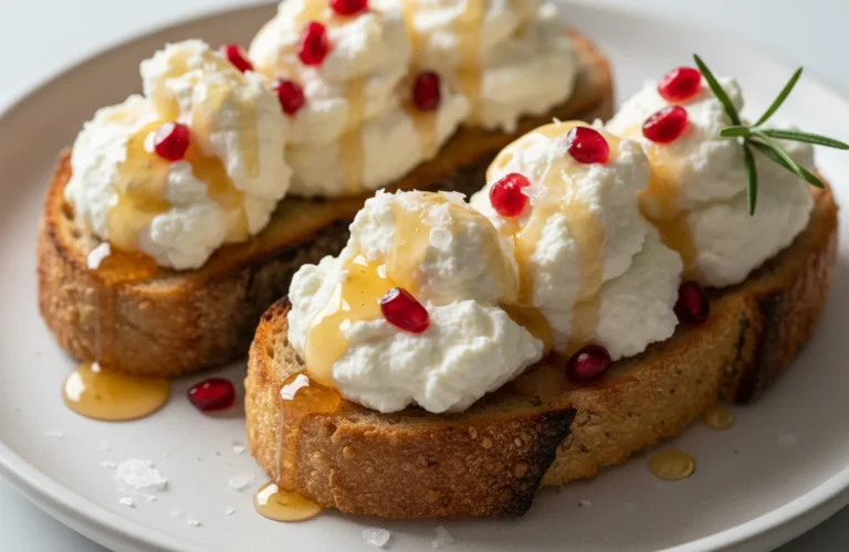 Whipped Ricotta & Honey Toast
