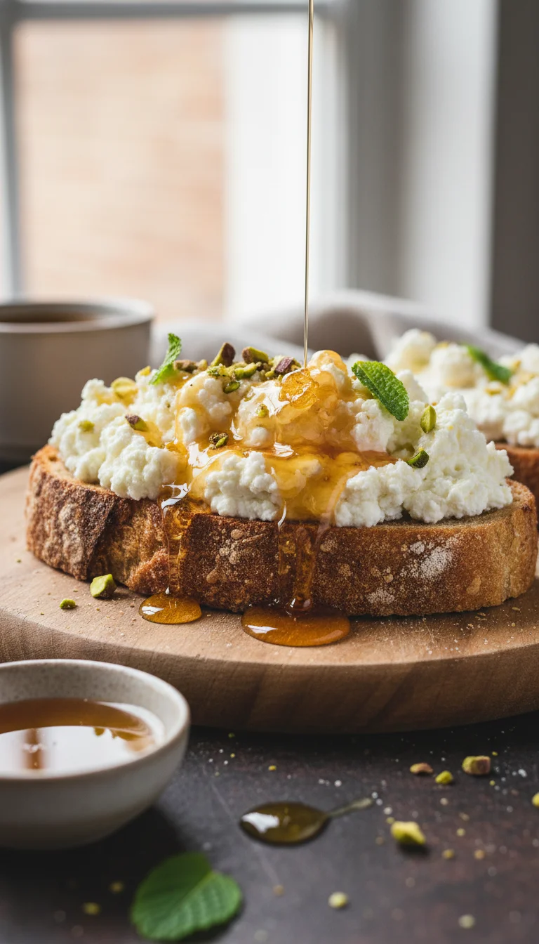Whipped Ricotta & Honey Toast: 5 Delicious Secrets for the Ultimate Gourmet Snack - Image 1