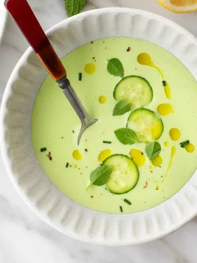 cold cucumber kefir soup recipe