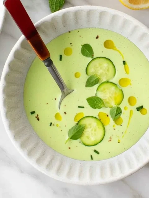 cold cucumber kefir soup recipe
